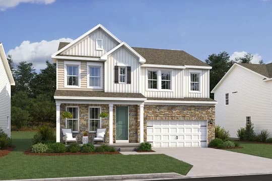 134967 Satterfield Fayetteville Elevation DD - Part Stone