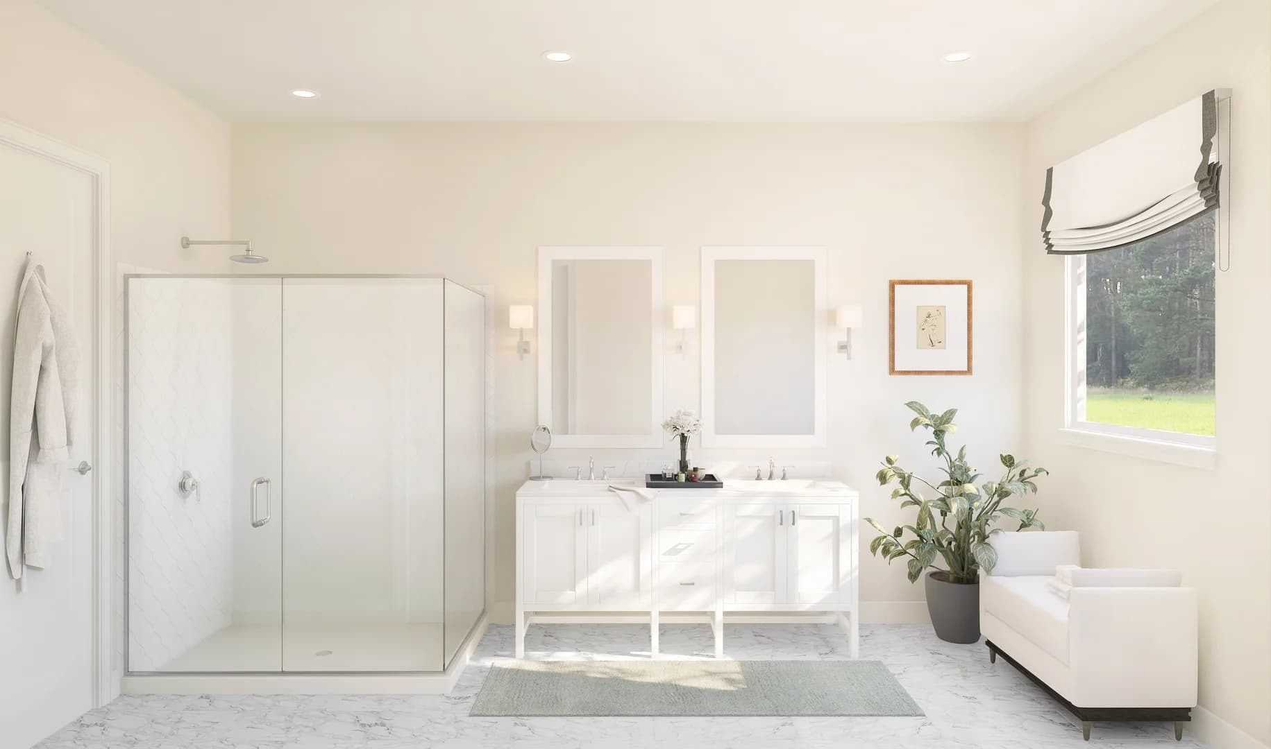 Barcelona Primary Bath Classic Palette 5 Level 2 Modern Classic