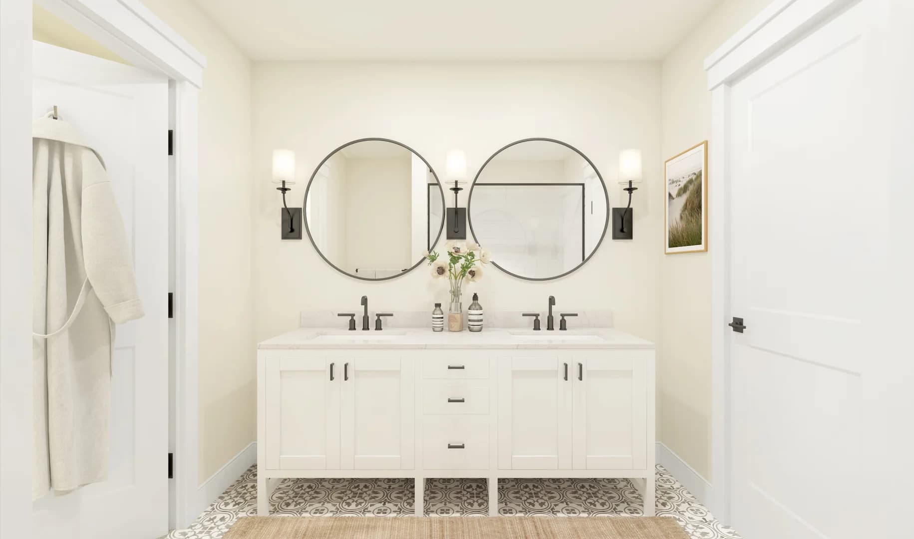 Wellesley Primary Bath Farmhouse Palette 3 Level 2 Coastal Farmhouse