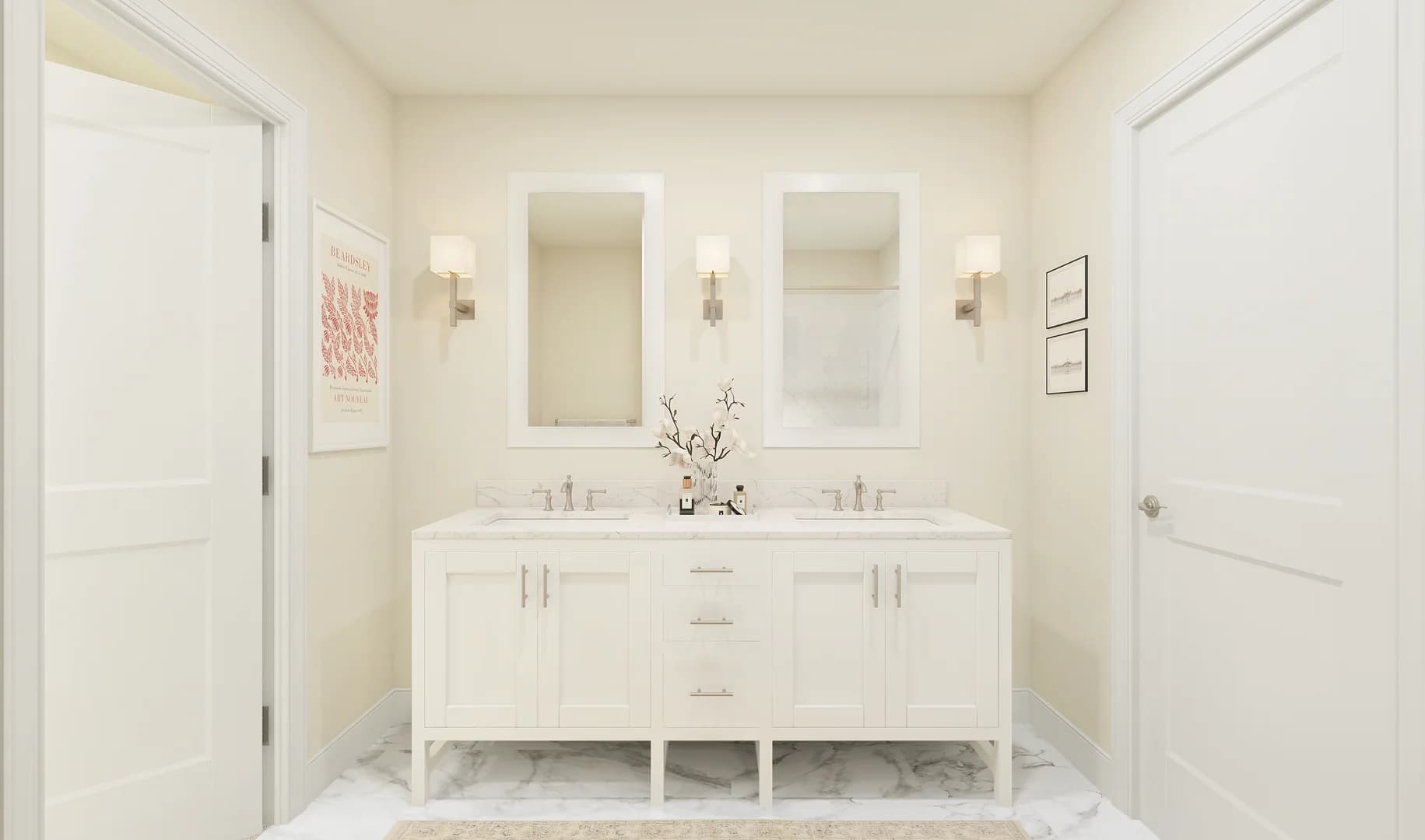 Wellesley Primary Bath Classic Palette 6 Level 2 Bohemian Classic