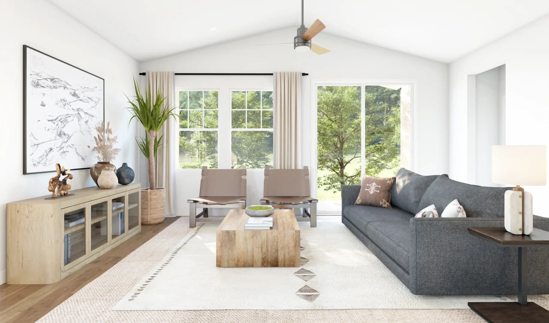 Sonterra Boise Great Room Farmhouse Palette 5 Level 1 Farmhouse Rustic Refined