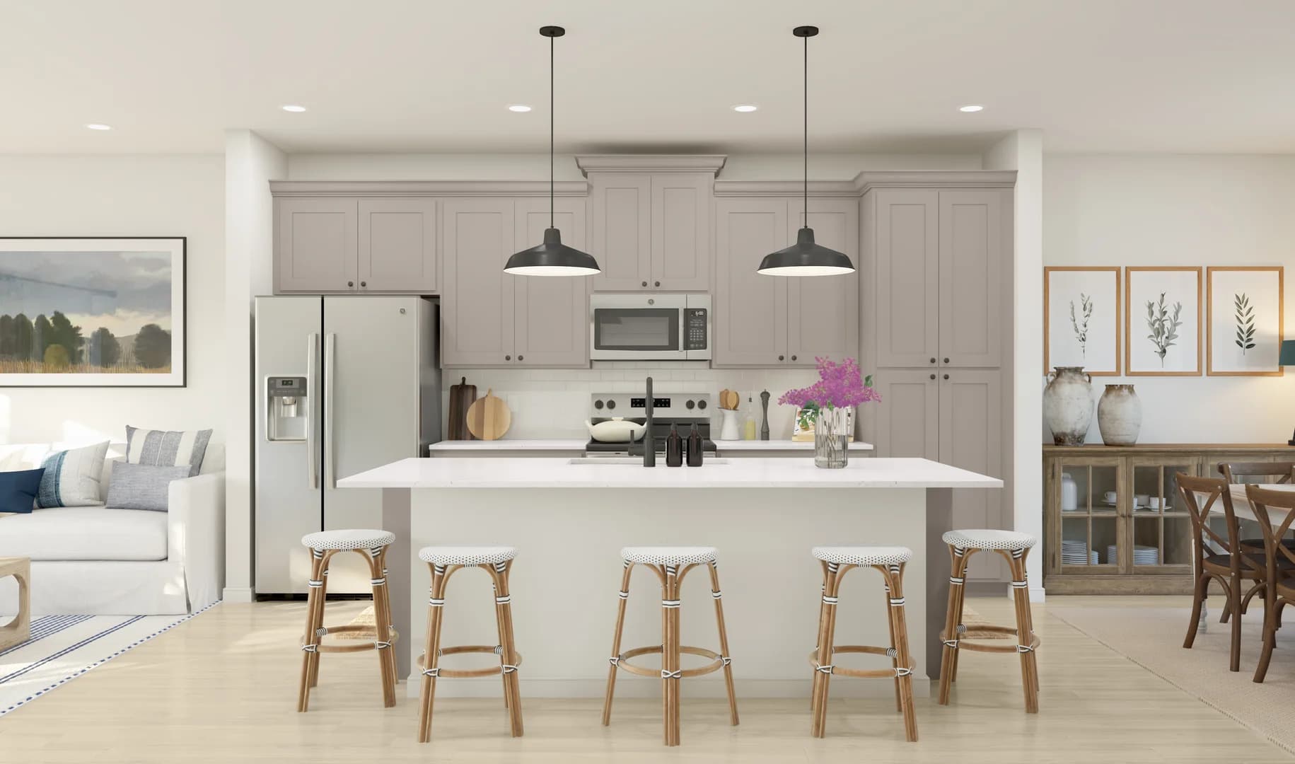 Aspire at Wilderness Shores Greenwich Kitchen Farmhouse Palette 3 Aspire European Farmhouse