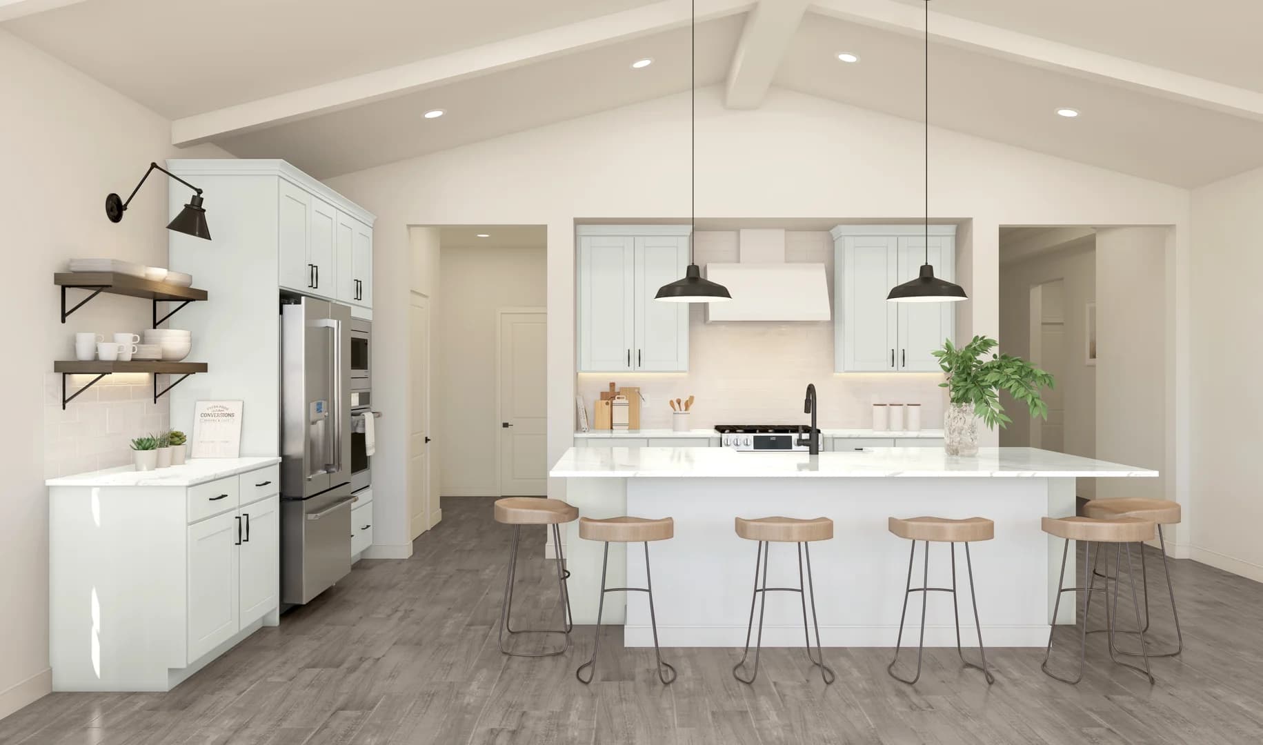 Arosa Kitchen Farmhouse Palette 6 Level 1 Industrial Farmhouse