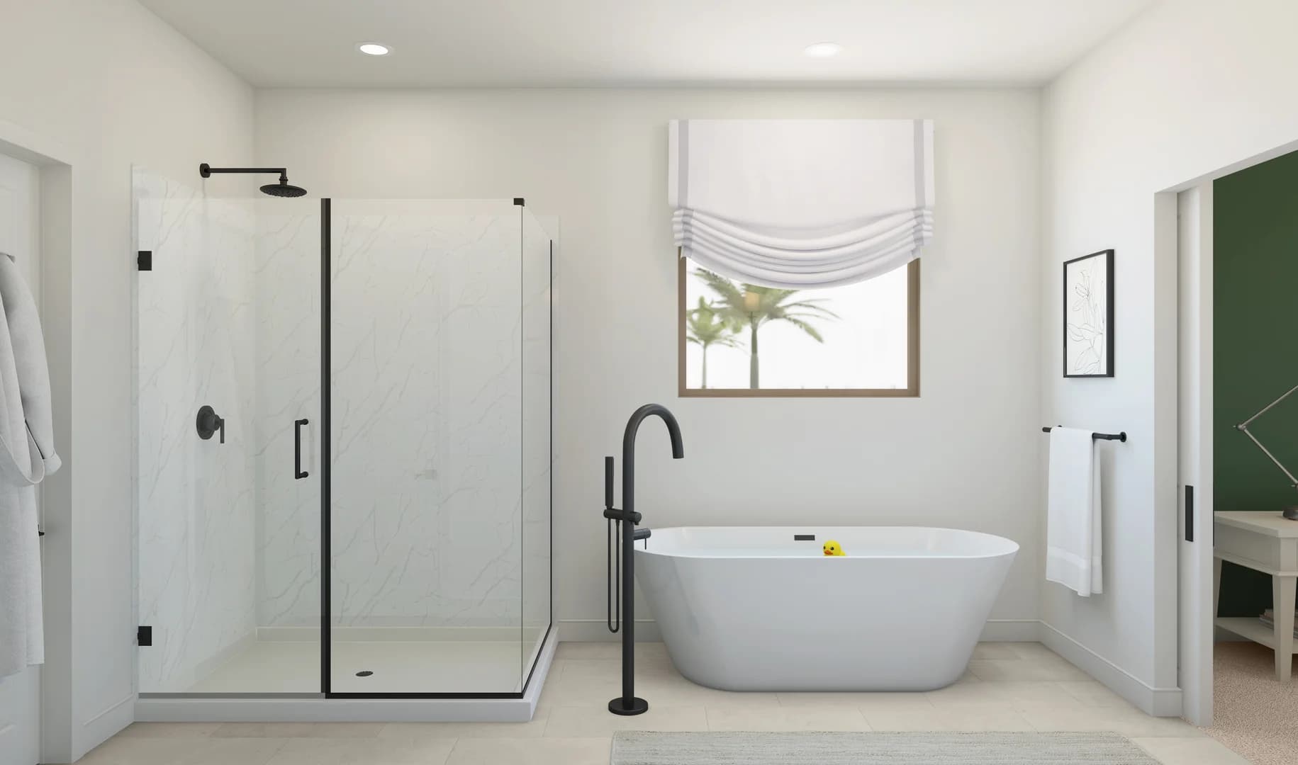 Arosa Primary Bath Tub Farmhouse Palette 6 Level 1 Industrial Farmhouse