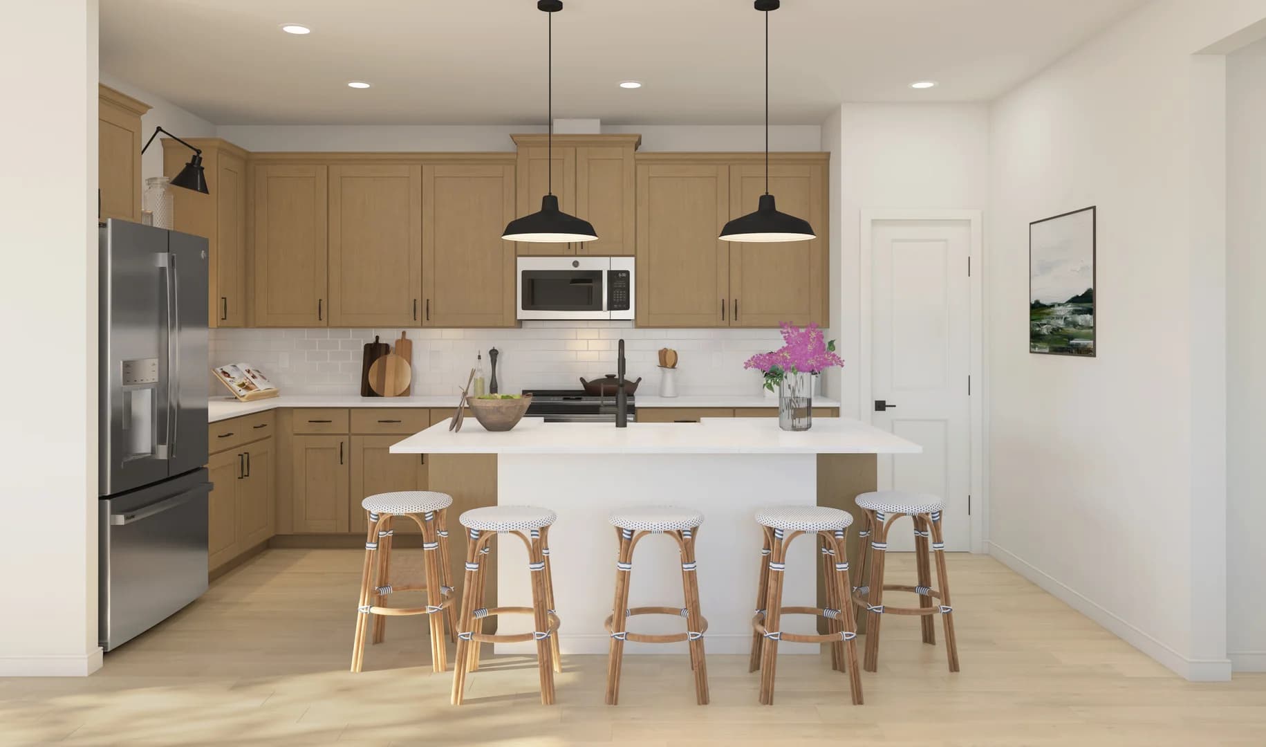 Passionflower II ESP Kitchen Farmhouse Palette 5 Ascend European Farmhouse