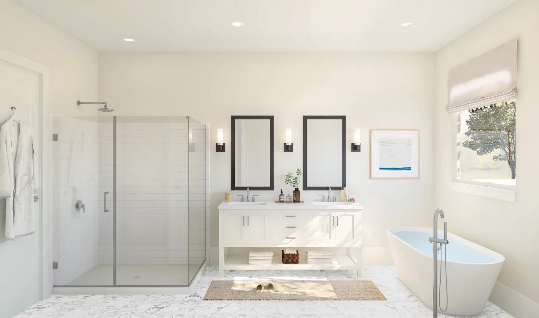 Barcelona Primary Bath Tub Loft Palette 6 Level