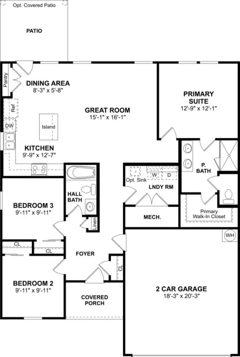 Caldwell Lakes Azalea II DallasFt. Worth Azalea II Caldwell Lakes 453566 floor