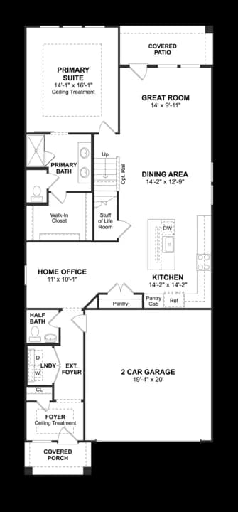 Oakberry Trails Spanish Cedar Spanish Cedar floor 1 Level