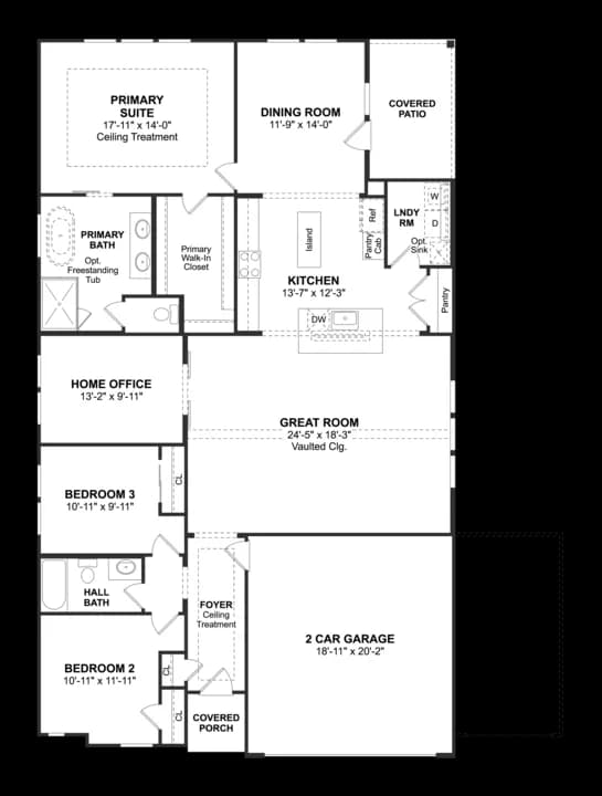 Westland Ranch 60 Juniper III Juniper III floor 1 Level