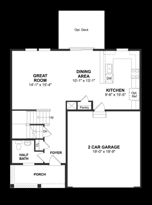 Villages at Hays Mill Creek Magdalena First Floor