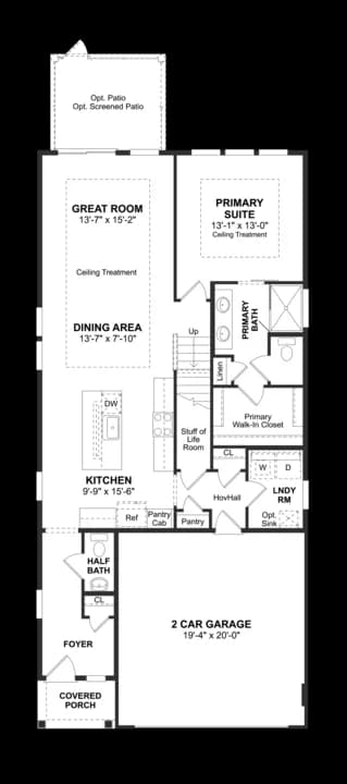 Four Seasons at Easton Seagrove Floor 1