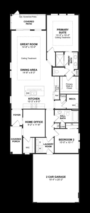 Four Seasons at Easton Spring Lake II Floor 1