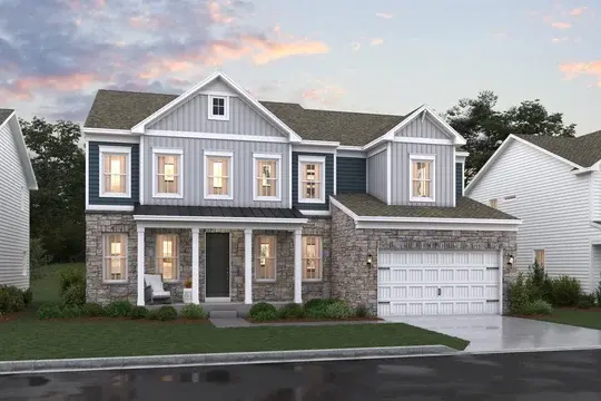 Pleasanton Stavanger Elevation FA Stone Level