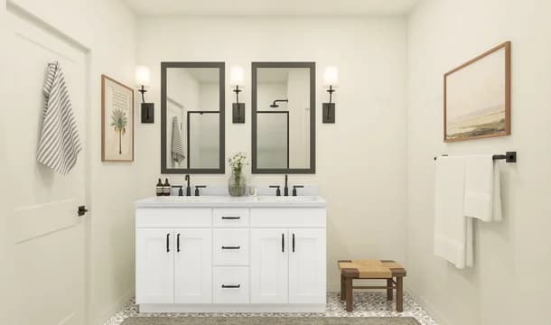 Aspire at Marion Oaks Goldenrod II Owner s Bath Farmhouse Palette 4 Ascend Fresh Farmhouse