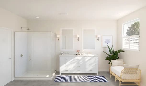 Barcelona Owners Bath Classic Palette 2 Level 1 Coastal Classic