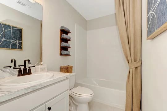 114817 Booth Farm Forsythia Owners Bath  Farmhouse Palette 3 Aspire