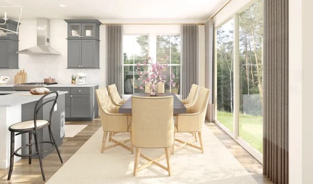 115084 Liberty West Cordoba Dining Area Classic Palette 2 Level 1 Traditional - Classic