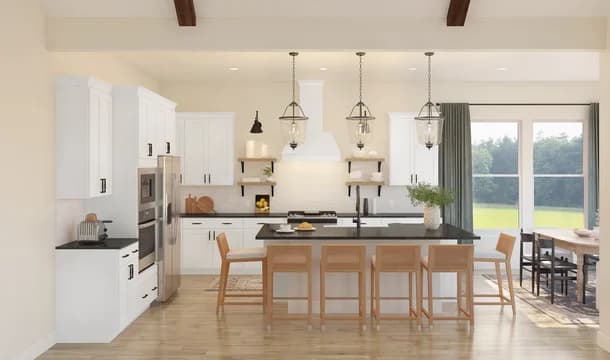 Barcelona Kitchen Farmhouse Palette 1 Level 2 Fresh Farmhouse