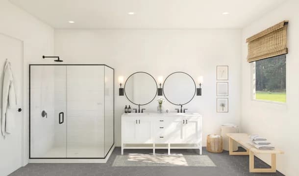 Barcelona Primary Bath Farmhouse Palette 5 Level 2 Fresh Farmhouse