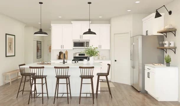 122933 Caldwell Lakes Sweet Pea Kitchen Farmhouse Palette 1 Ascend Traditional - Farmhouse
