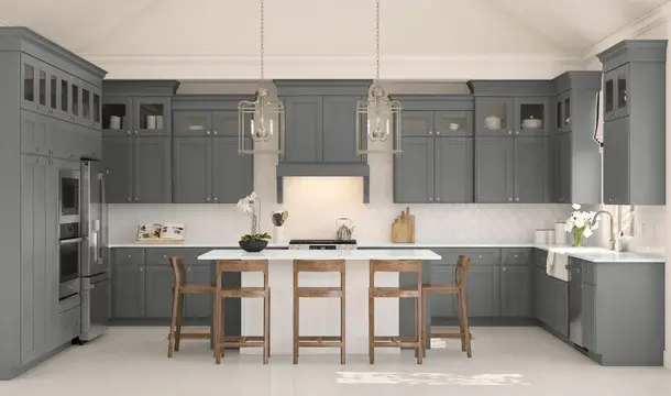 123044 Westland Ranch Belfast Kitchen Classic Palette 2 Level 2 Modern - Classic