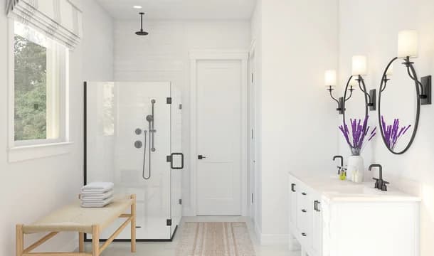 130931 Salerno Reserve Evora II Primary Bath Farmhouse Palette 2 Level 3 European - Farmhouse