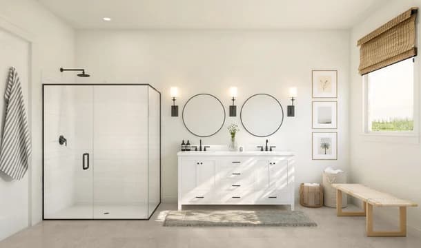 Tucson Primary Bath Farmhouse Palette 5 Level 3 Fresh Farmhouse