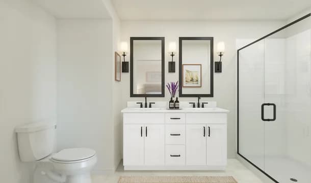 Ascend at Liberty Run Greenwich Primary Bath Farmhouse Palette 5 Ascend European Farmhouse