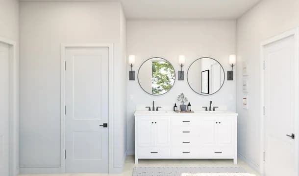 133760 Heritage Ranch Boise Primary Bath Farmhouse Palette 1 Level 1 Coastal - Farmhouse