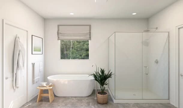 Heritage Ranch Omaha Primary Bath Classic Palette 3 Level 1 Modern Classic