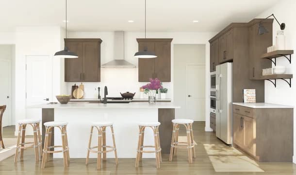 133882 Heritage Ranch Scotch Pine Kitchen Farmhouse Palette 2 Level 1 European - Farmhouse