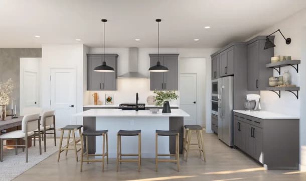 133925 Heritage Ranch Silver Maple Kitchen Farmhouse Palette 4 Level 1 Farmhouse Rustic Refined
