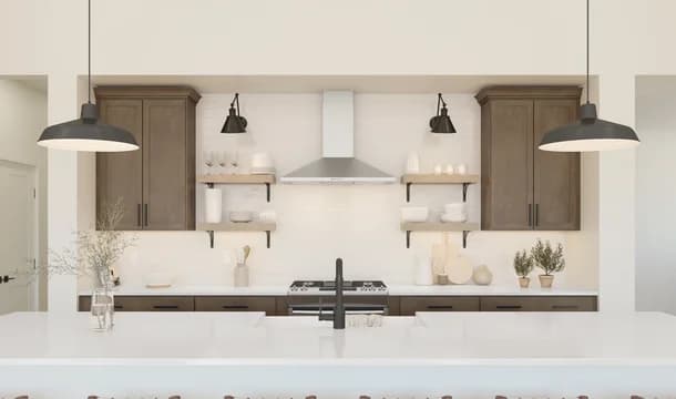 134003 Heritage Ranch Santa Fe Kitchen Farmhouse Palette 6 Level 1 Coastal - Farmhouse