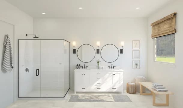 Barcelona Primary Bath Farmhouse Palette 1 Level 2 Fresh Farmhouse