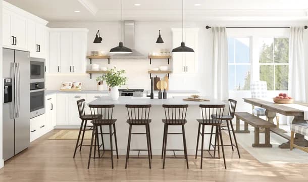 Four Seasons at Hatteras Hills Daffodil V Kitchen Farmhouse Palette 5 Level 1 Traditional Farmhouse