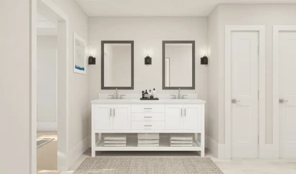 New Haven Primary Bath Loft Palette 4 Level 3 Coastal Loft