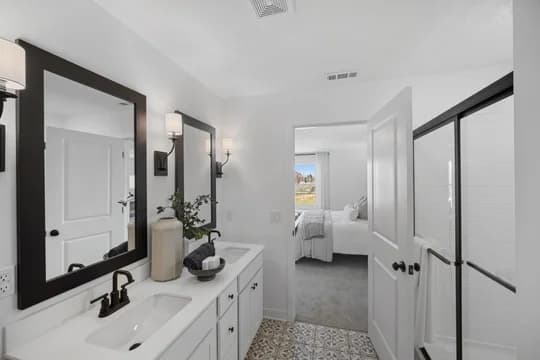 Aspire at Orchard Park Water Lily Primary Bath Farmhouse Palette 3 Aspire