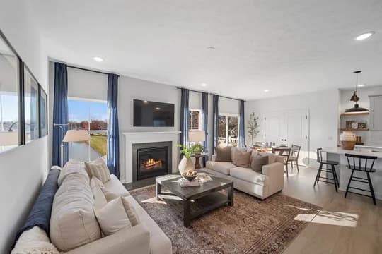 Aspire at Orchard Park Water Lily Great Room Farmhouse Palette 3 Aspire