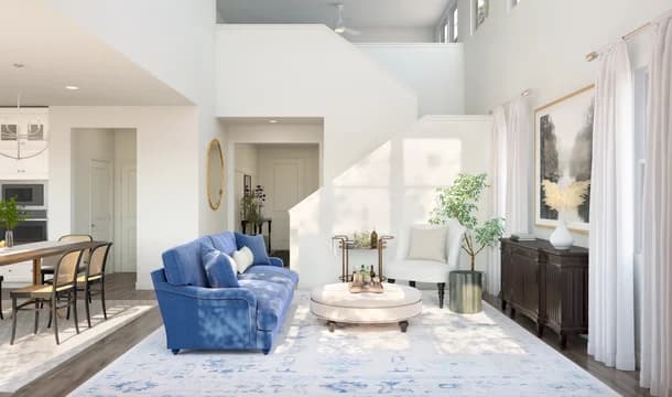 138577 Pacifica at Stanford Crossing Oban Great Room Classic Palette 1 Level 1 Bohemian - Classic