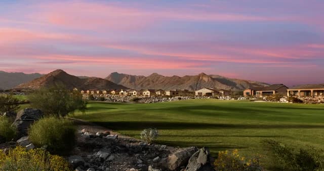 Four Seasons Victory at Verrado Golf Course View Dusk