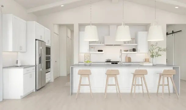 140988 Serenity Walk at Plainsboro Stanwyck Kitchen Loft Palette 3 Level 3 Neutral - Loft