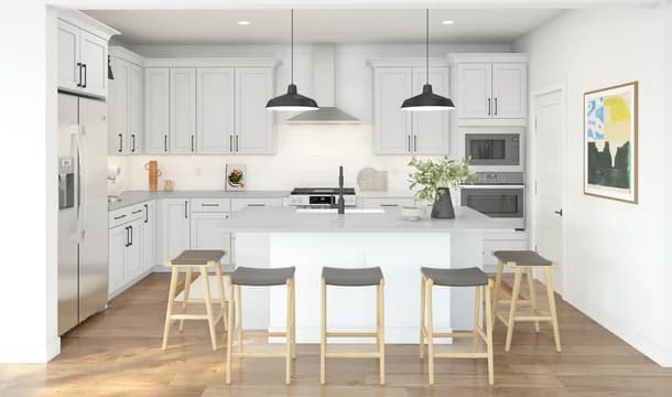 141317 Sonterra Boise Kitchen Farmhouse Palette 5 Level 1 Farmhouse Rustic Refined