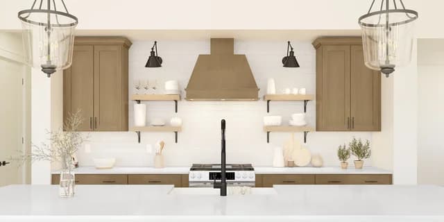 142272 Kreymer at the Park Santa Fe Kitchen Farmhouse Palette 6 Level 2 Coastal - Farmhouse