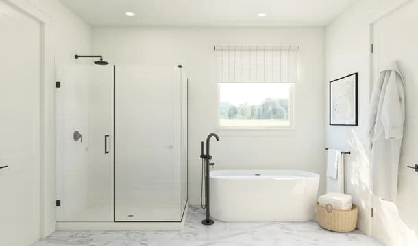 Kreymer at the Park Santa Fe Primary Bath Farmhouse Palette 6 Level 2 Coastal Farmhouse