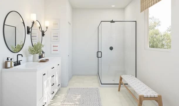 Sea Island Collective Bay Point Primary Bath Farmhouse Palette 1 Level 1 Coastal Farmhouse