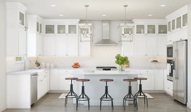 144885 Egret Shores Caspian Kitchen Classic Palette 5 Level 1 Coastal - Classic