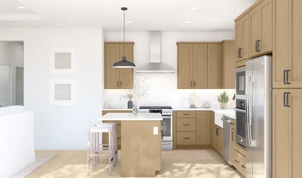 144897 Egret Shores Azalea III Kitchen Farmhouse Palette 6 Level 1 Coastal - Farmhouse