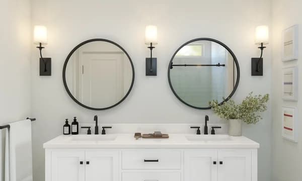 144912 Egret Shores Azalea III Primary Bath Farmhouse Palette 6 Level 1 Coastal - Farmhouse