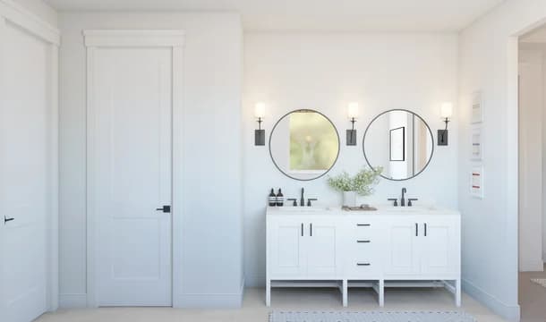 Pleasanton Omaha Primary Bathroom Farmhouse Palette 6 Level 2 Coastal Farmhouse