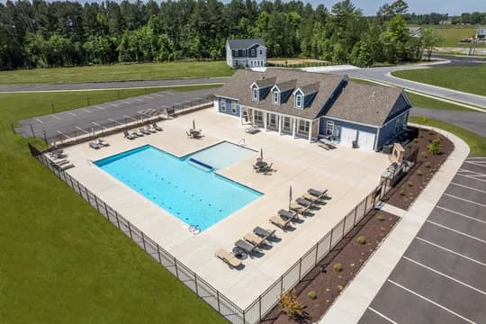 Liberty West Clubhouse aerial Level